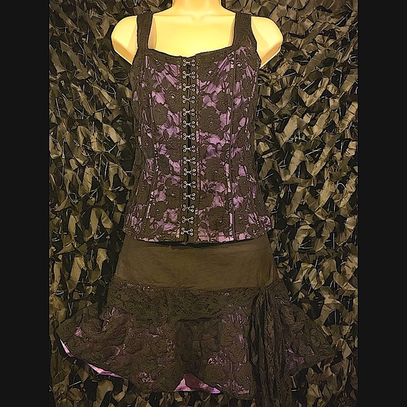 Tripp nyc Dresses & Skirts - SALE Vtg 2004 Tripp nyc Corset Top & matching skirt SET! LIKE NEW